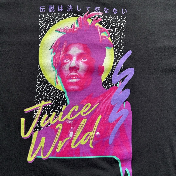Juice Wrld graphic T-shirt, nicely worn in and soft - Picture 2 of 8